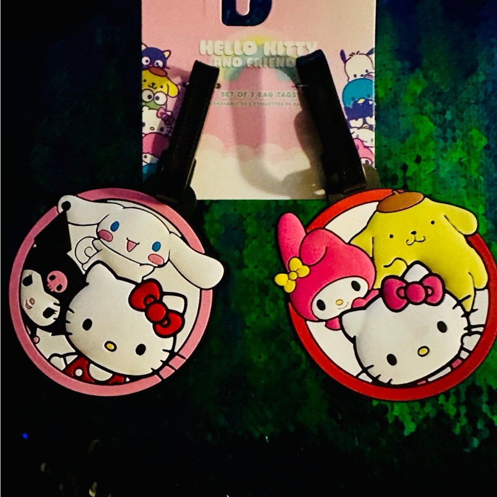 Hello Kitty and Friends Luggage Tags